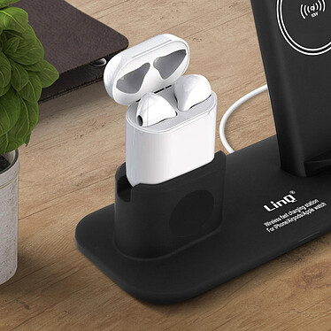 Acheter LinQ Station de charge iPhone / Apple Watch / Airpods Charge Rapide  Noir