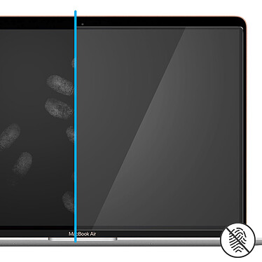 Avizar Film Protection Verre trempé 9H Transparent p. MacBook Air 13 2020 / 2019 / 2018 pas cher