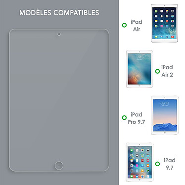 Avis Evetane Vitre iPad Pro 9,7: A1673 -A1674 -A1675 de protection en verre trempé