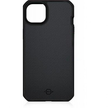 Itskins Coque pour iPhone 14 Plus Renforcée Ballistic Nylon R Compatible MagSafe Noir