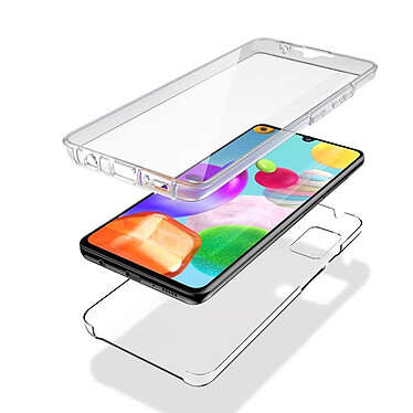 Avis Evetane Coque Samsung Galaxy A41 360° intégrale protection avant arrière silicone transparente Motif