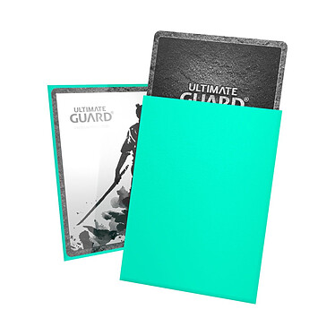 Avis Ultimate Guard - Pack 100 pochettes Katana Sleeves taille standard Turquoise