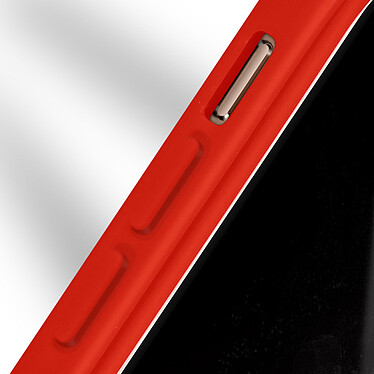 Avizar Coque 360° pour iPhone 11 Pro Max Dos Rigide Protection Écran Souple Coins Renforcés  Contour rouge pas cher