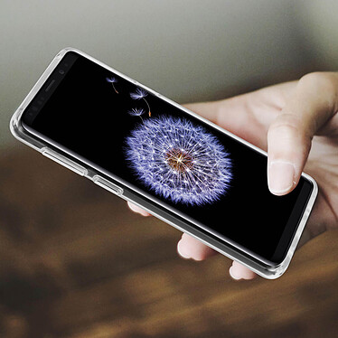 Avis Avizar Coque Samsung Galaxy S9 Protection Cristal Bi-matière Antichocs Transparent