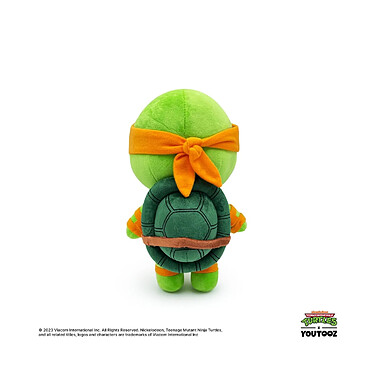 Les Tortues Ninja - Peluche Chibi Michelangelo 22 cm pas cher