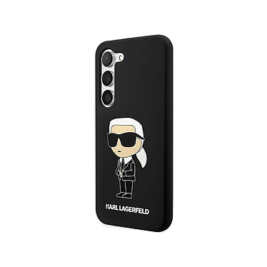 Karl Lagerfeld Coque pour Samsung Galaxy S23 Plus Ikonik NFT Noir