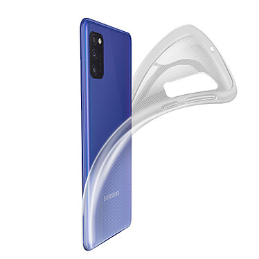 Avizar Coque Samsung Galaxy A41 Silicone Flexible Résistant Ultra fine transparent pas cher