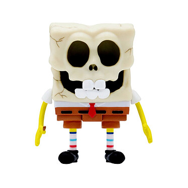 Bob l'éponge - Figurine ReAction SpongeBob SkullPants 10 cm