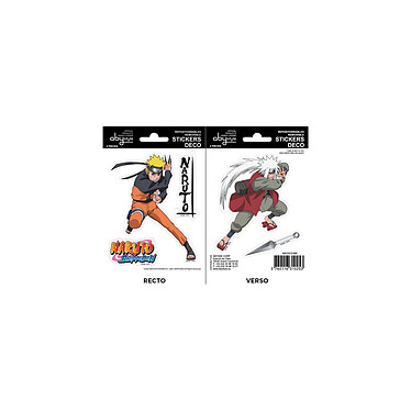 NARUTO SHIPPUDEN - Planche de mini-stickers (16x11) - Naruto / Jiraiya