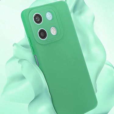 Avizar Coque pour Xiaomi Redmi Note 13 5G Silicone Protection Caméra Vert pas cher