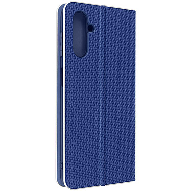 Avizar Étui pour Samsung Galaxy A13 5G et A04s avec Porte-carte Effet Carbone  Bleu Roi