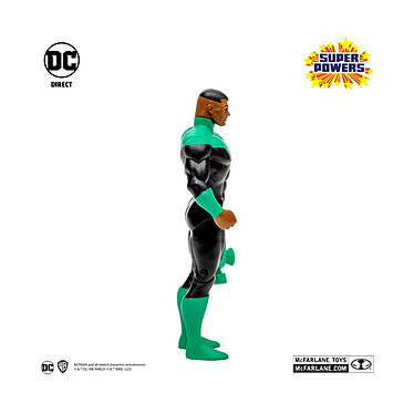 DC Direct - Figurine Super Powers Green Lantern John Stewart 13 cm pas cher