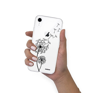 Avis Evetane Coque iPhone Xr silicone transparente Motif Pissenlit ultra resistant