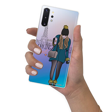 LaCoqueFrançaise Coque Samsung Galaxy Note 10 Plus 360 intégrale transparente Motif Working girl Tendance pas cher
