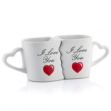 Avis Coffret duo mugs I love you