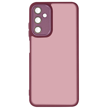 Avizar Coque pour Samsung Galaxy A05s Dos Rigide Fumé Bloc Caméra Protégé Bordeaux