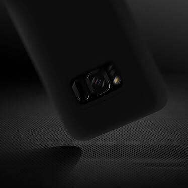 Acheter Avizar Coque Samsung Galaxy S8 Silicone Semi-rigide Mat Finition Soft Touch Noir