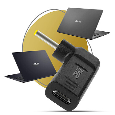 Acheter Avizar Adaptateur de Charge USB-C  vers Ordinateur Portable ASUS 2.5 x 0.7mm, Noir