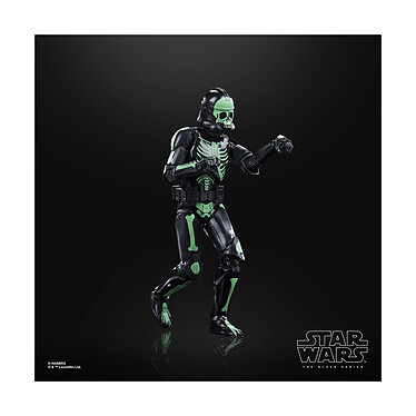 Star Wars Black Series - Figurine Clone Trooper (Halloween Edition) 15 cm pas cher