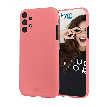 Jaym Coque pour Samsung Galaxy A32 4G Premium Soft Feeling Rose