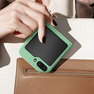 Acheter Avizar Coque MagSafe pour Samsung Galaxy Z Flip 5 Rigide Design Fin  Vert