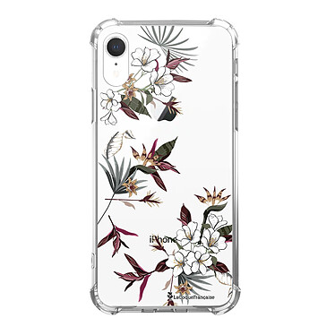LaCoqueFrançaise Coque iPhone Xr anti-choc souple angles renforcés transparente Motif Fleurs Sauvages
