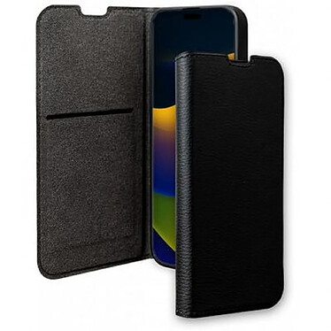 BigBen Connected Étui pour Apple iPhone 15 Plus Folio Wallet avec Porte-cartes et Support vidéo Noir