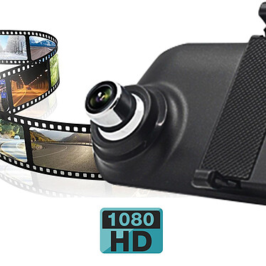 Acheter Avizar Dashcam Rétroviseur Écran Intégré Caméra Avant Caméra de Recul Full HD 1080p