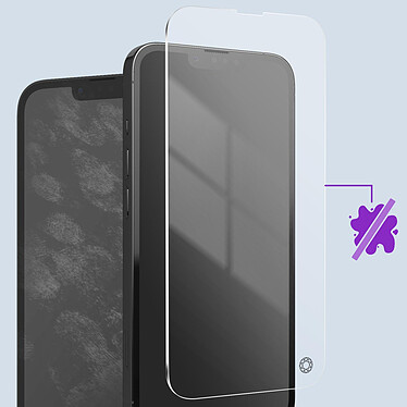 Force Glass Verre Incassable pour iPhone 13 Pro Max et 14 Plus Dureté 9H+ Garantie à vie  Transparent pas cher
