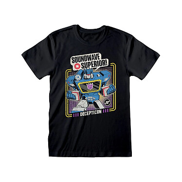 Transformers - T-Shirt Soundwave Superior  - Taille M