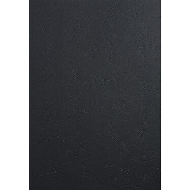 EXACOMPTA Paquet de 100 couvertures matière synthétique pour reliure A4 - Noir x 4