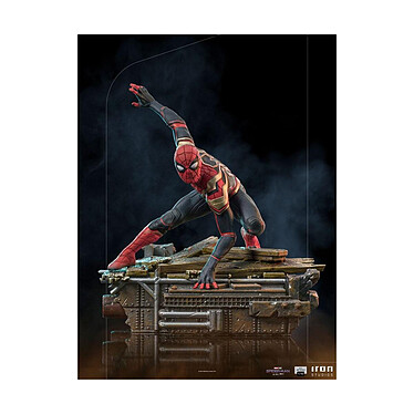 Avis Spider-Man: No Way Home - Statuette BDS Art Scale Deluxe 1/10 Spider-Man Peter 1 19 cm