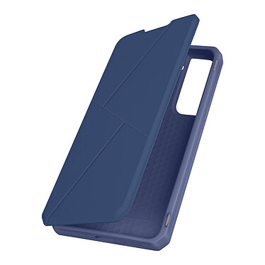 Dux Ducis Étui Samsung Galaxy S22 Antichoc Porte-carte Support Skin X Series Bleu Nuit