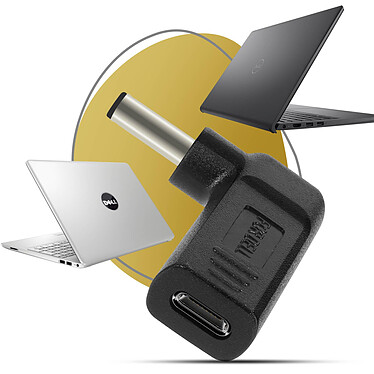 Acheter Avizar Adaptateur de Charge USB-C  coudé vers DC 4.5 x 3.0mm, Noir