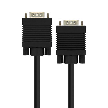 LinQ Câble VGA mâle vers VGA mâle Adaptateur Vidéo 20m  Noir