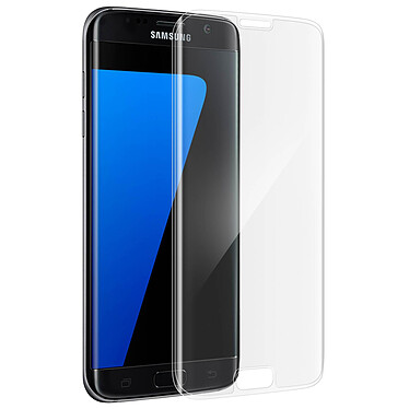 Avis Avizar Film de protection incurvé en verre trempé pour Galaxy S7 Edge - Transparent