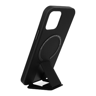 Avizar Coque pour iPhone 13 Pro Max Rigide Support Vidéo Compatible MagSafe Noir