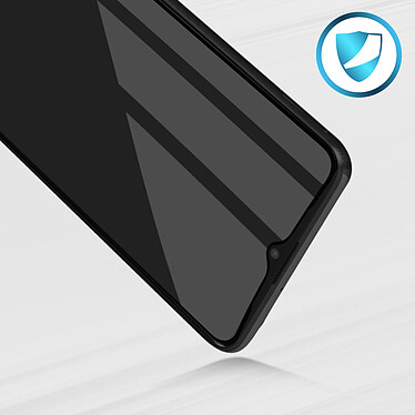 Avizar Verre Trempé pour Samsung Galaxy A03 Core Résistant Dureté 9H Anti-explosion  Contour Noir pas cher