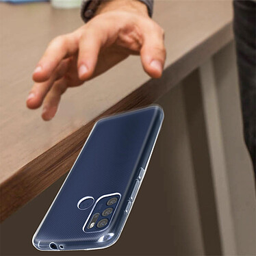 Avizar Coque pour Motorola Moto G60s Silicone Souple Ultra-Fin 0.3mm  Transparent pas cher