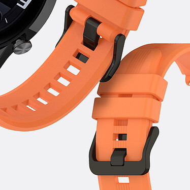 Avis Avizar Bracelet pour Honor Watch GS3 Silicone Soft Touch Orange