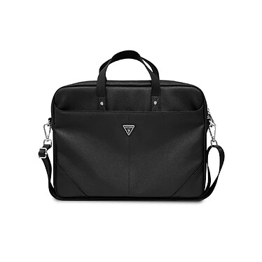 Guess Sacoche pour Ordinateur Portable 16'' Modèle Saffiano Noir