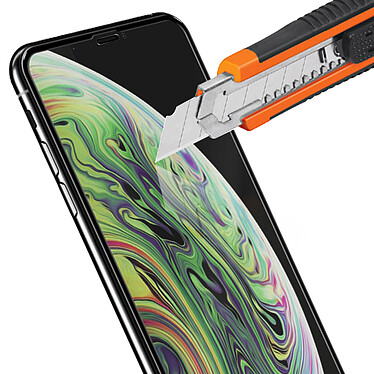 Acheter Avizar Film Apple iPhone XS Max Protection Ecran Verre Trempé contour Noir