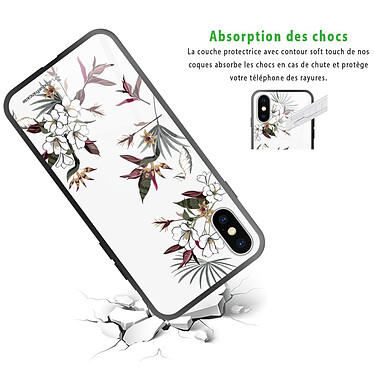 Avis LaCoqueFrançaise Coque iPhone X/Xs Coque Soft Touch Glossy Fleurs Sauvages Design