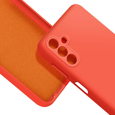 Acheter Avizar Coque pour Samsung Galaxy A13 5G et A04s Silicone Semi-rigide Finition Douce au toucher  Rouge