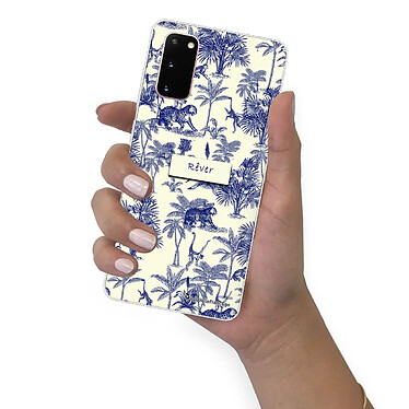 LaCoqueFrançaise Coque Samsung Galaxy S20 360 intégrale transparente Motif Botanic Rêve Tendance pas cher