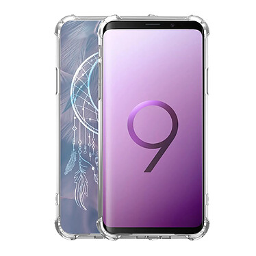 Avis Evetane Coque Samsung Galaxy S9 Plus anti-choc souple angles renforcés transparente Motif Lune Attrape Rêve