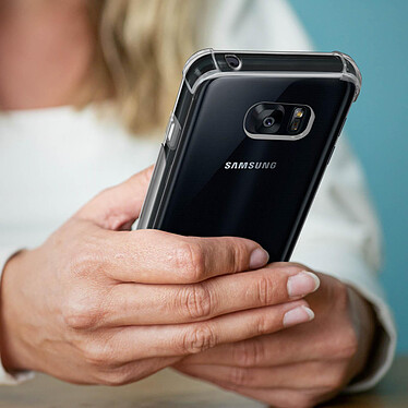 Acheter Avizar Pack Protection Samsung Galaxy S7 Edge Coque Souple + Verre Trempé Transparent