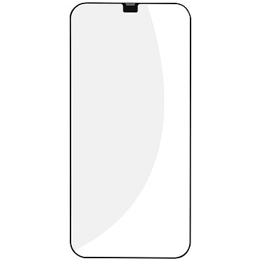 Avizar Verre Trempé pour iPhone 12 Bord Biseauté 5D Surface Full Glue + Applicateur  Noir