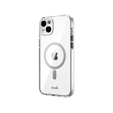 Moshi iGlaze Compatible avec le MagSafe pour iPhone 14 Plus Argent-ARGENT pas cher