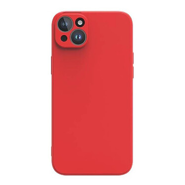 Myway Coque pour iPhone 14 Smoothie en TPU Rouge